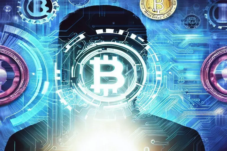 A visual representation of the concepts of Cryptocurrency and social engineering