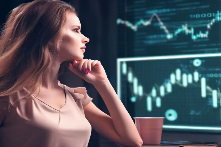 Women is Trading Cryptocurrencies